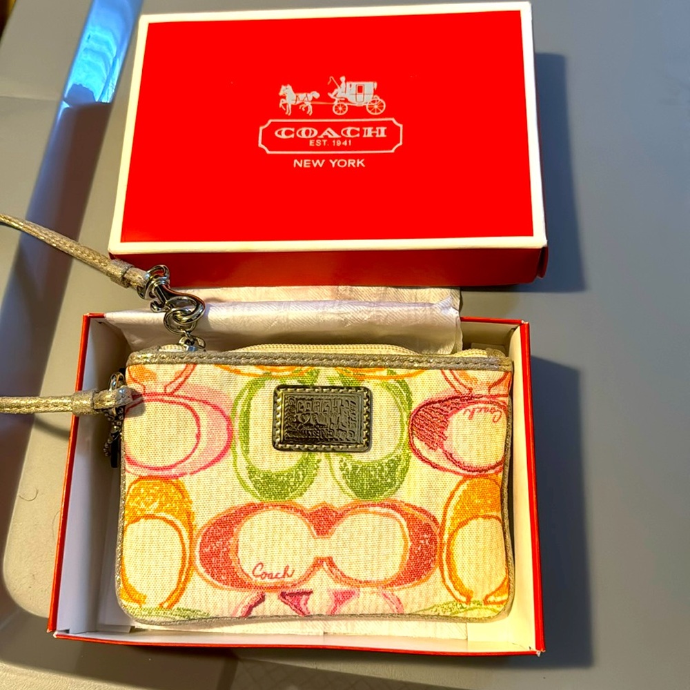 Coach Small Wristlet
